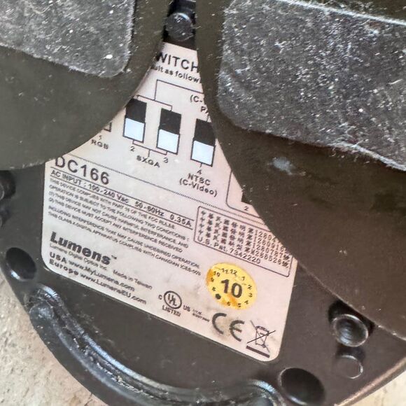 Lumens DC166 Ladibug High-Definition Document Camera parts as seen - Picture 6 of 10